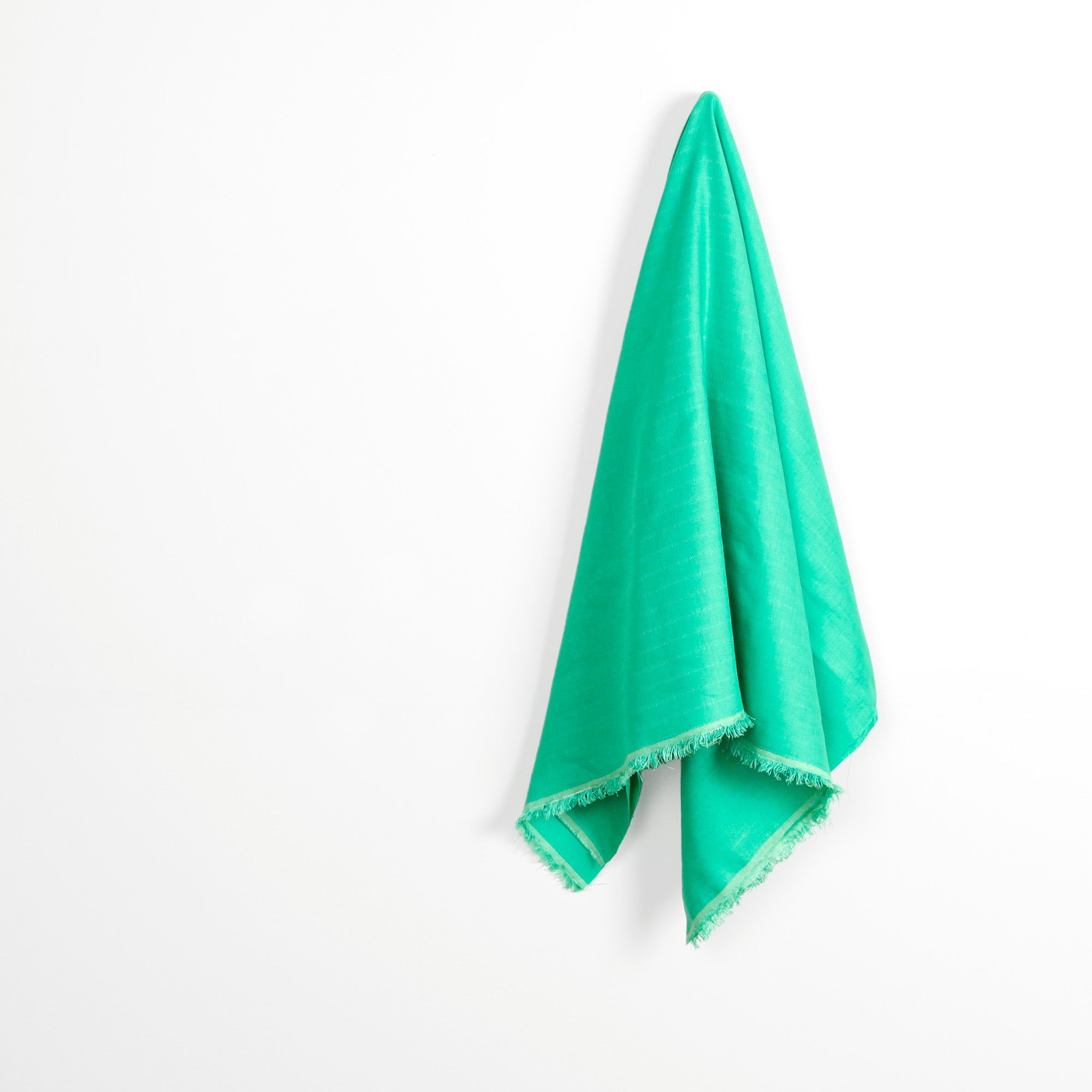 Twill Stripe Linen / Lyocell - Spearmint