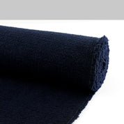 Boucle Wool / Poly Tweed - Navy