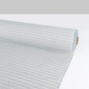 Upcycled Classic Striped Chambray – Blue/Ecru