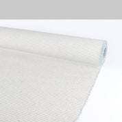 Upcycled Fine Striped Chambray – Ecru/Blue