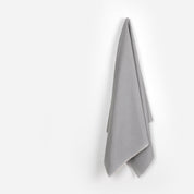 Yarn Dyed Stripe Poly Shirting - Black