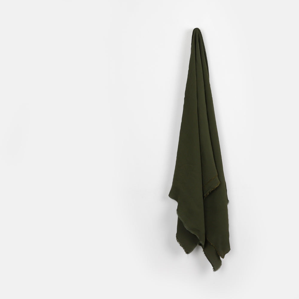 Viscose Crepe - Military Green
