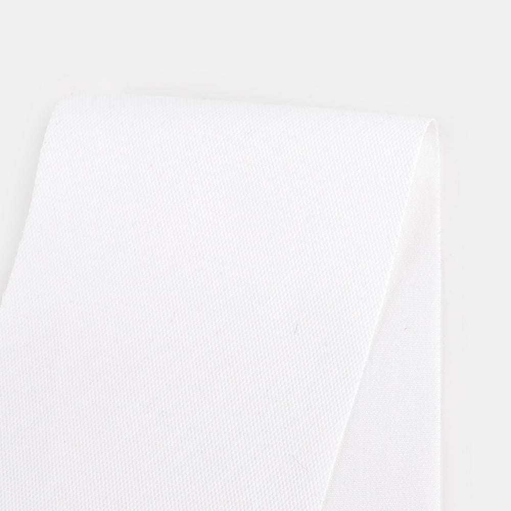 Heavyweight Stretch Royal Oxford Cotton - White