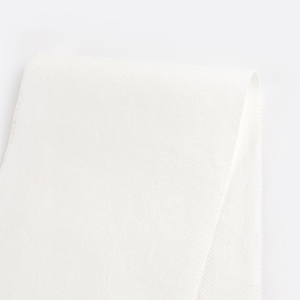 Tumbled Herringbone Cotton - Ivory