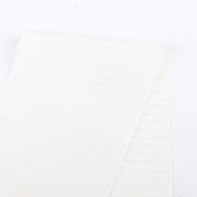 Dobby Silk / Cotton Voile - White