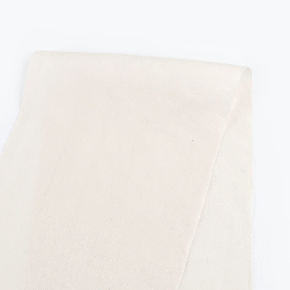 Washed Finish Satin - Dark Ivory