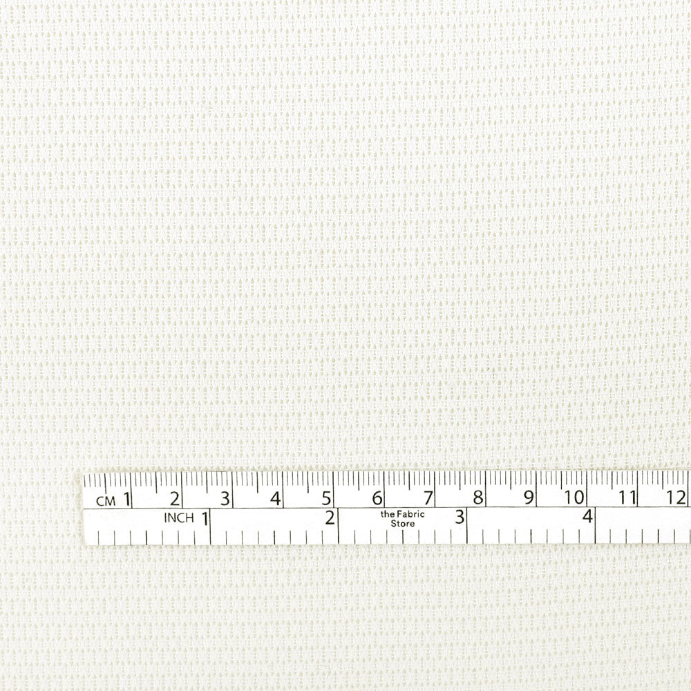 Woven Cotton Mesh - Ivory