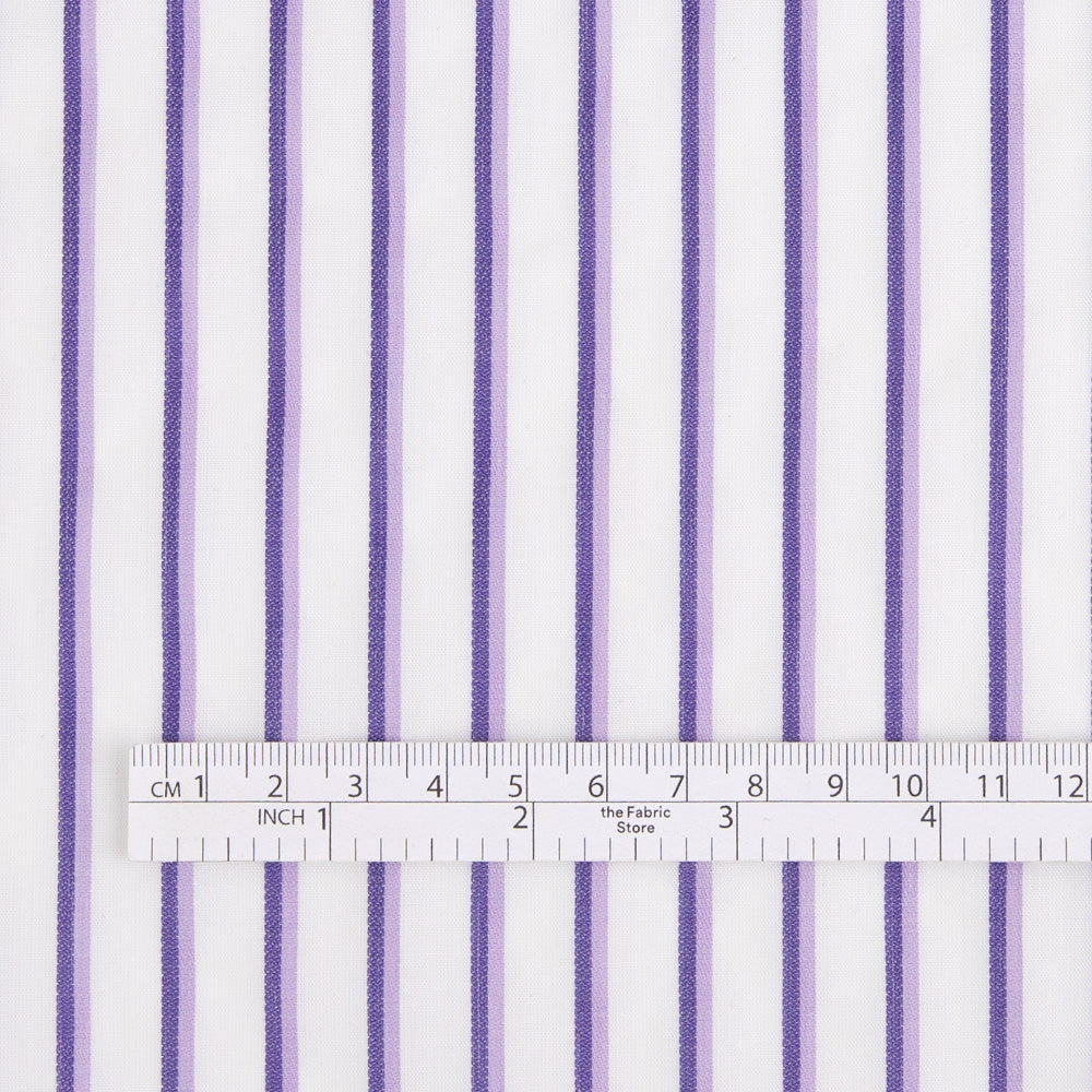 Woven Shadow Stripe Cotton - Allium