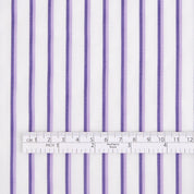 Woven Shadow Stripe Cotton - Allium