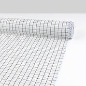 Tattersall Grid Check Cotton - Blue