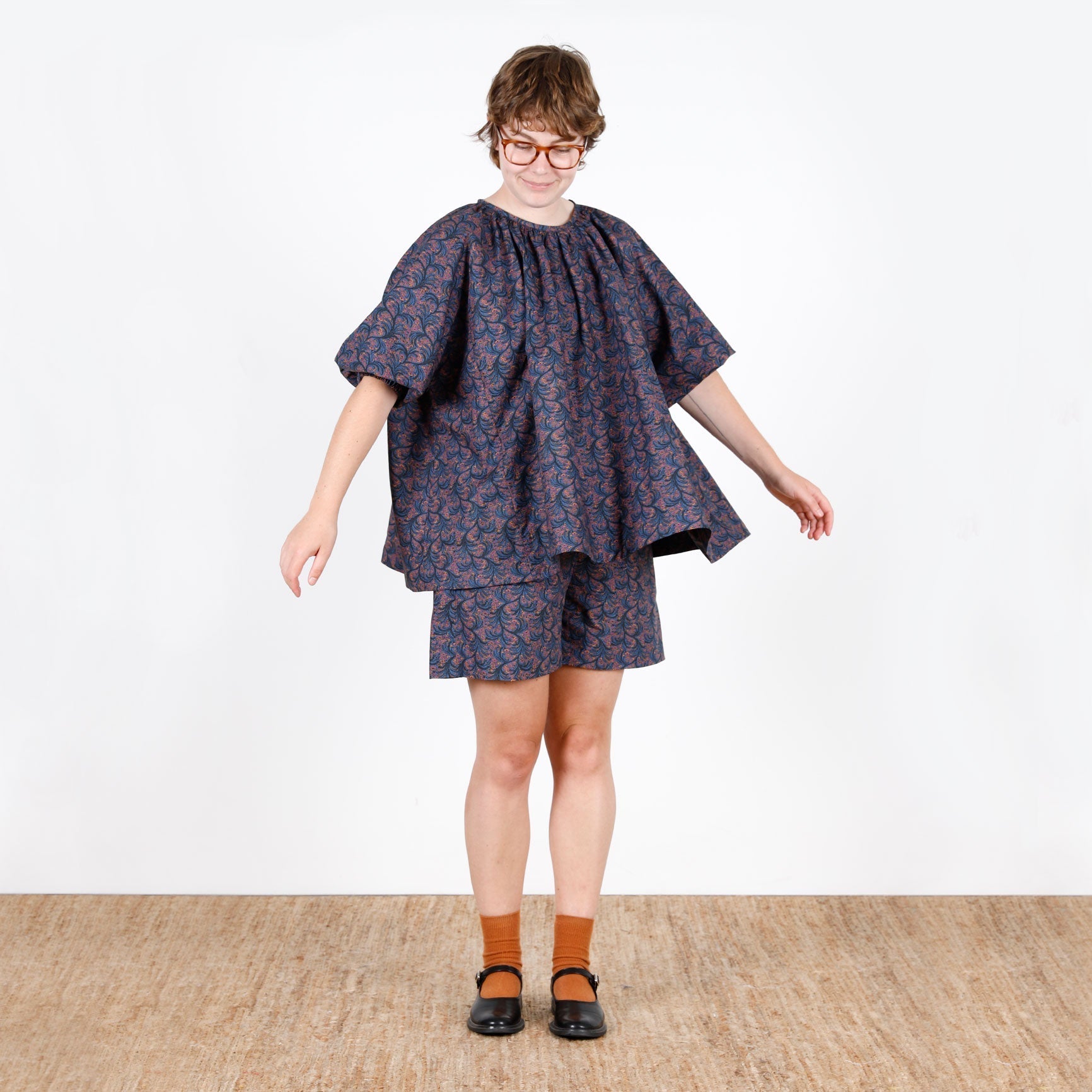 Make by TFS — Liberty Poplin Paint + Sparrow