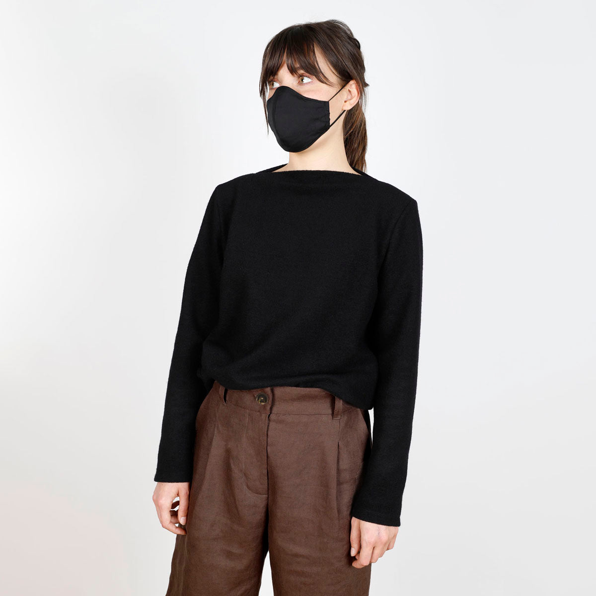 Make by TFS — Fog Tee in Merino Boucle