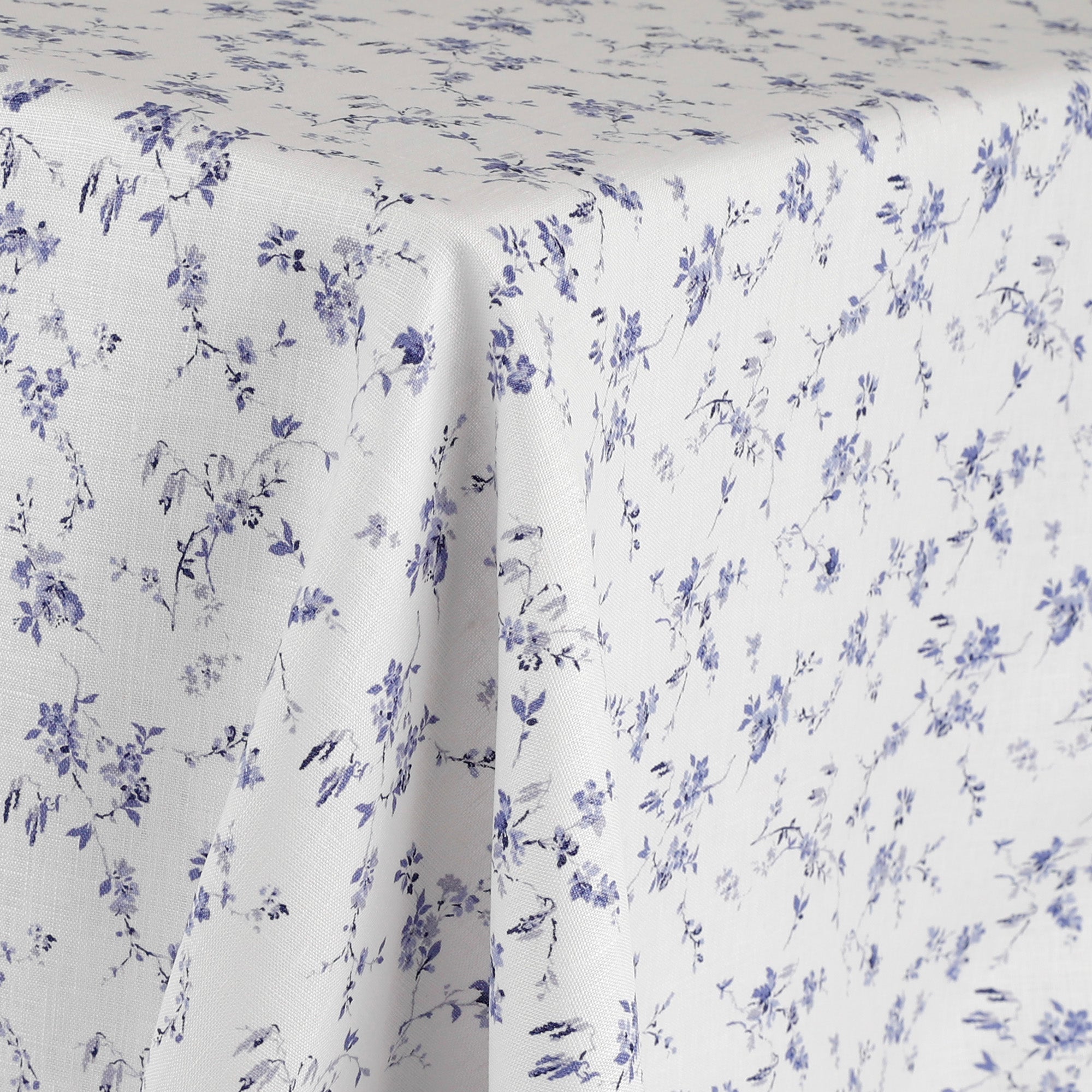 Wisteria Mandevilla Linen - Blue