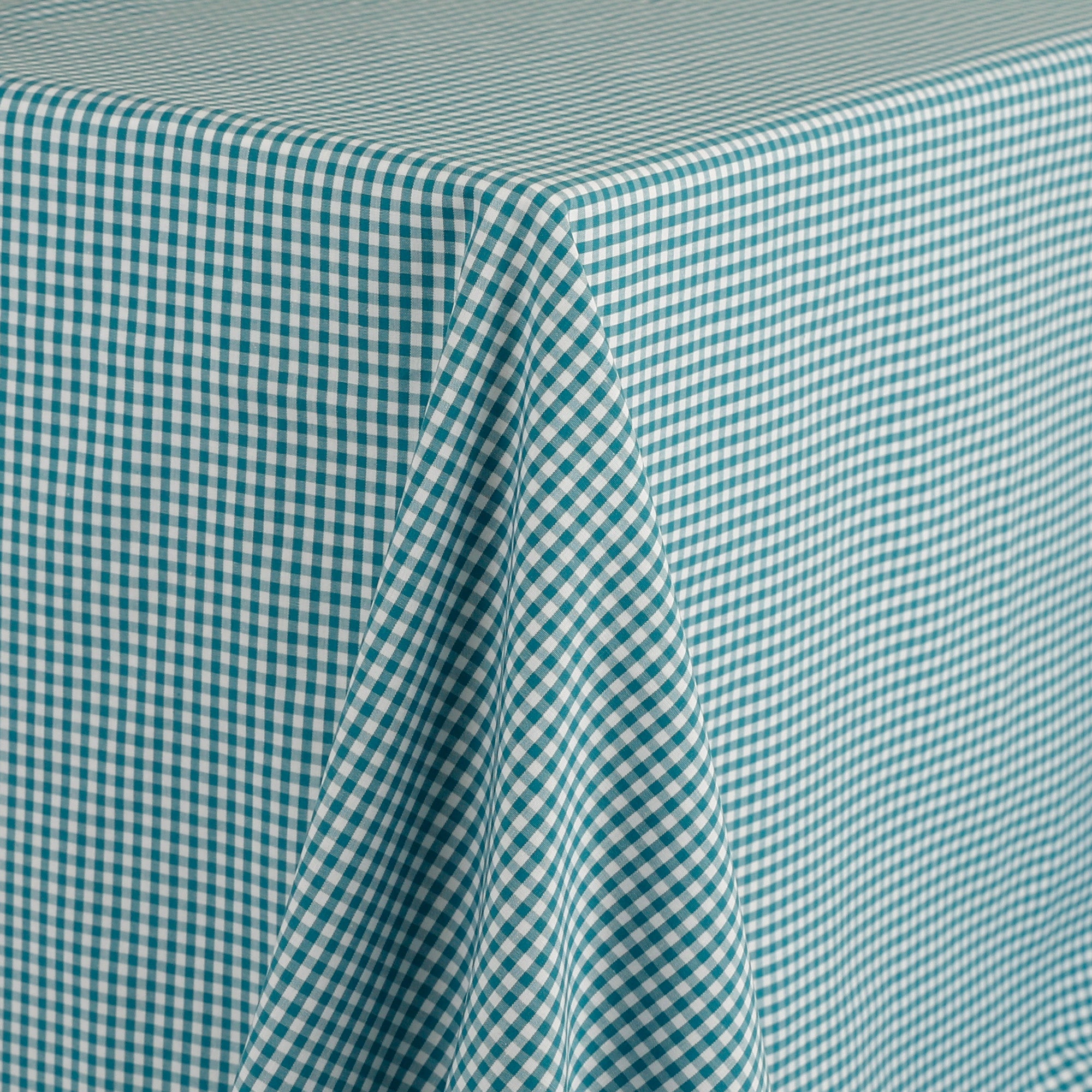 Gingham Cotton - Marine