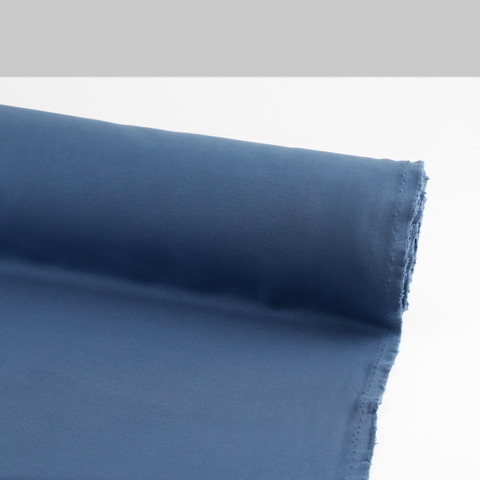 Wide Organic Cotton Sweatshirting - River