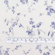 Wisteria Mandevilla Linen - Blue