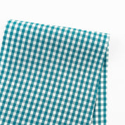 Gingham Cotton - Marine