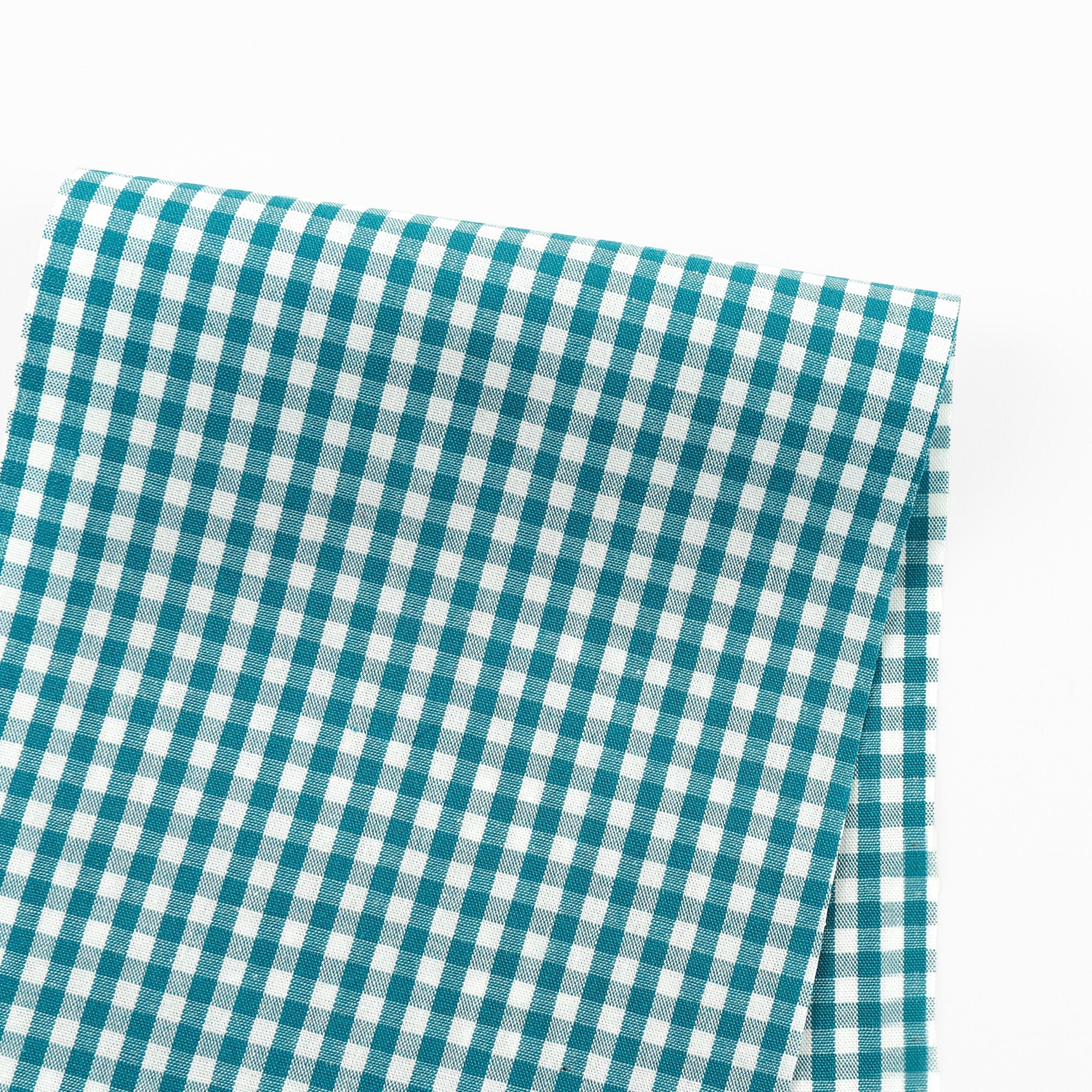 Gingham Cotton - Marine