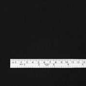 Pure Merino Interlock - Black (Pieces)