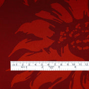 Sunflower Silk Satin - Crimson