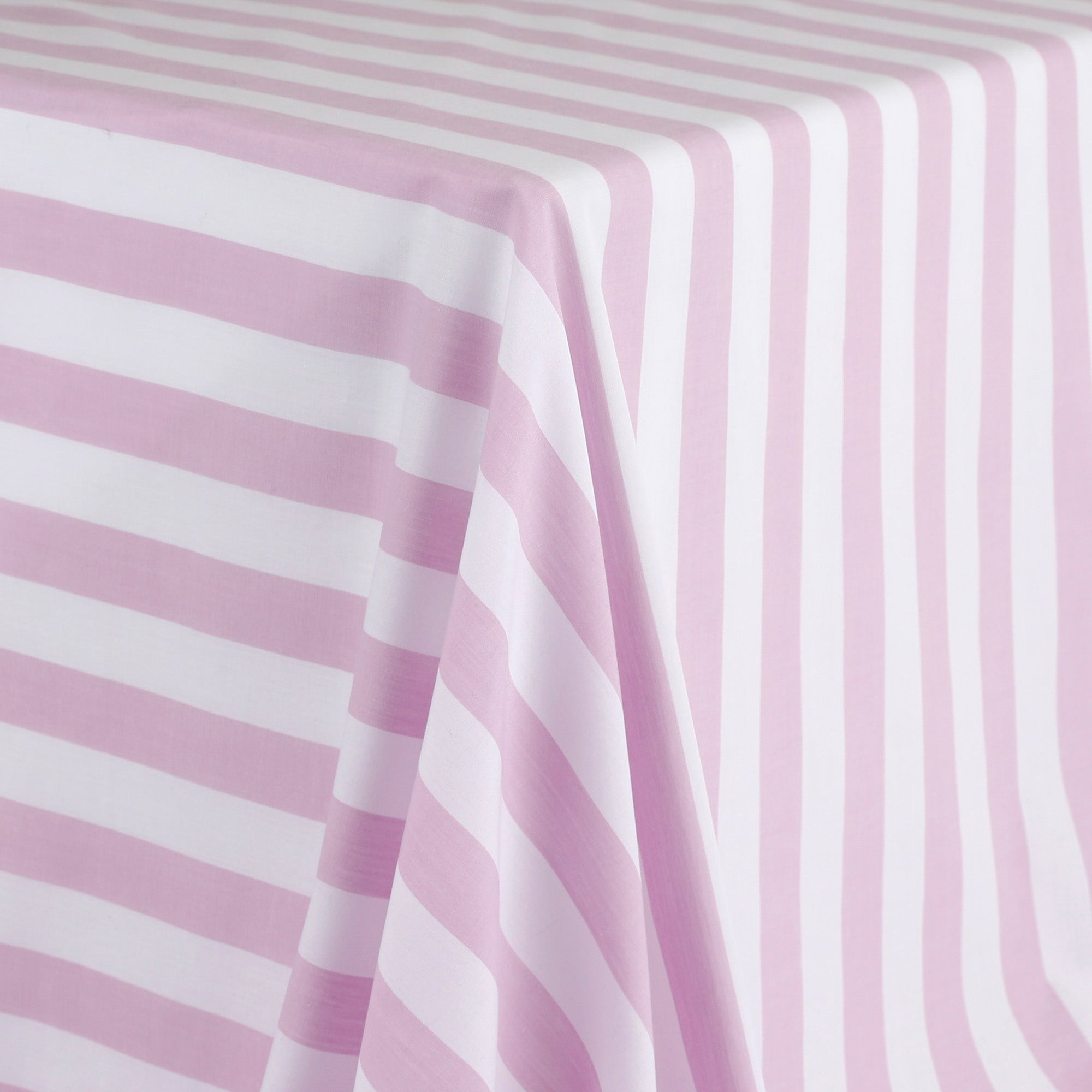 Bold Stripe Cotton - Foxglove