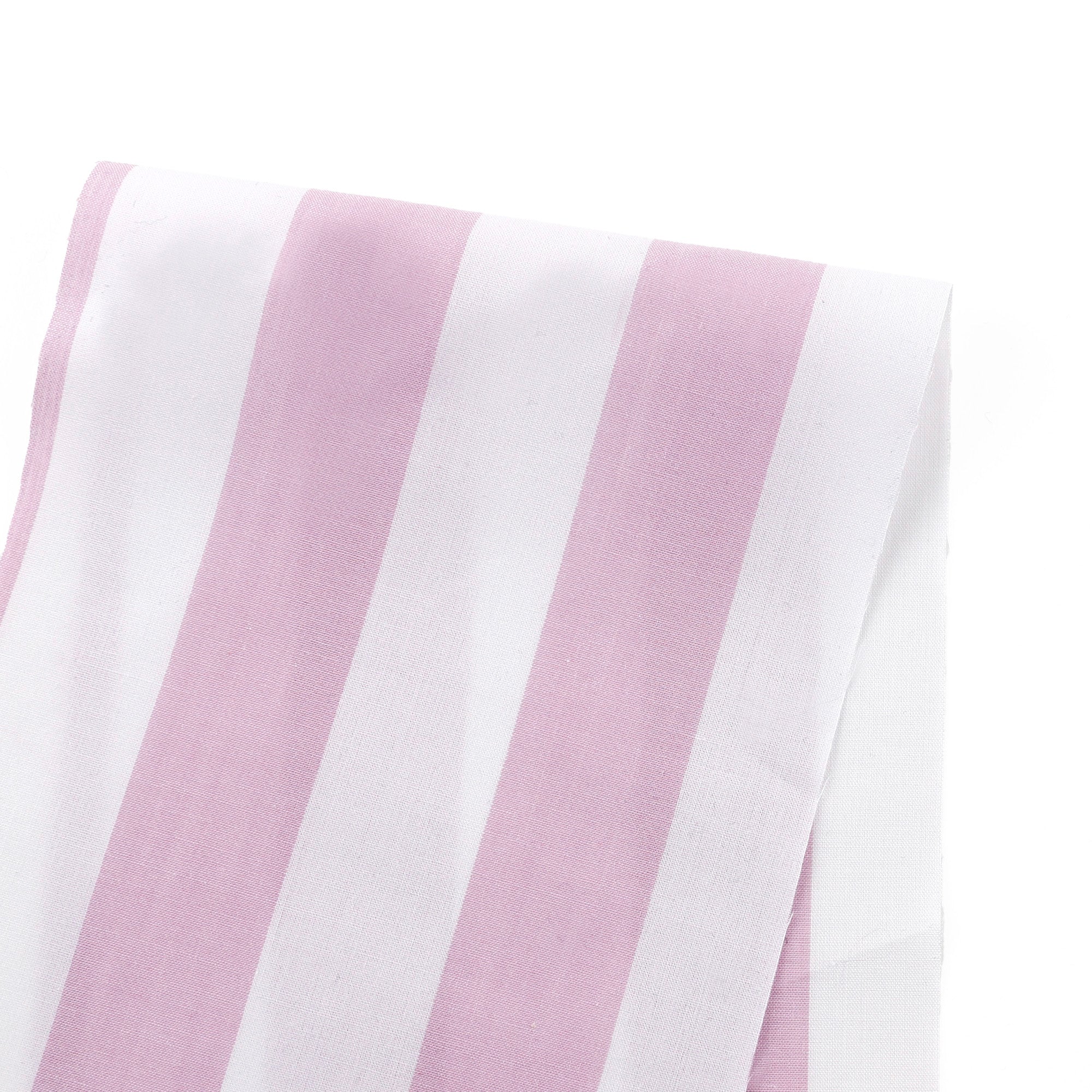 Bold Stripe Cotton - Foxglove