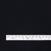 Merino/Viscose Interlock - Black
