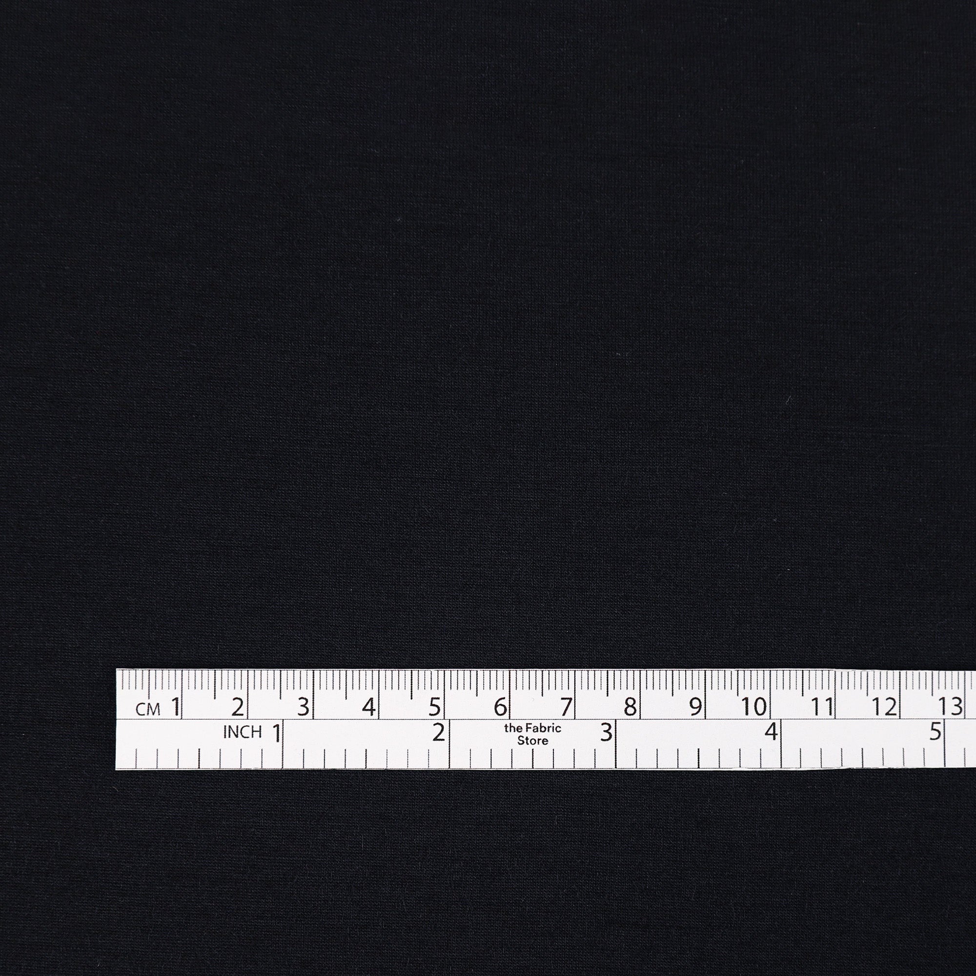 Merino/Viscose Interlock - Black