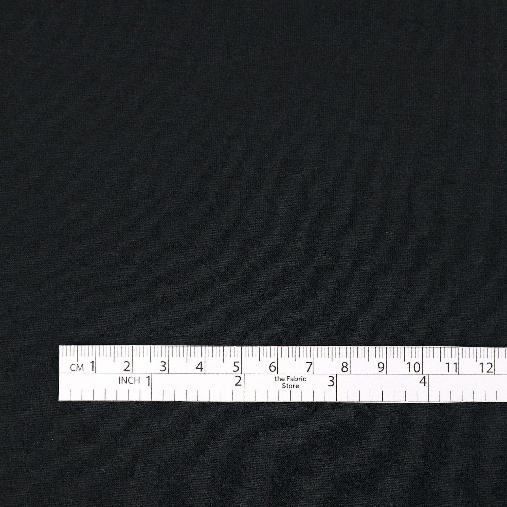 Lightweight Merino/Viscose Jersey - Black