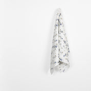 Flirty Floral Linen - Periwinkle