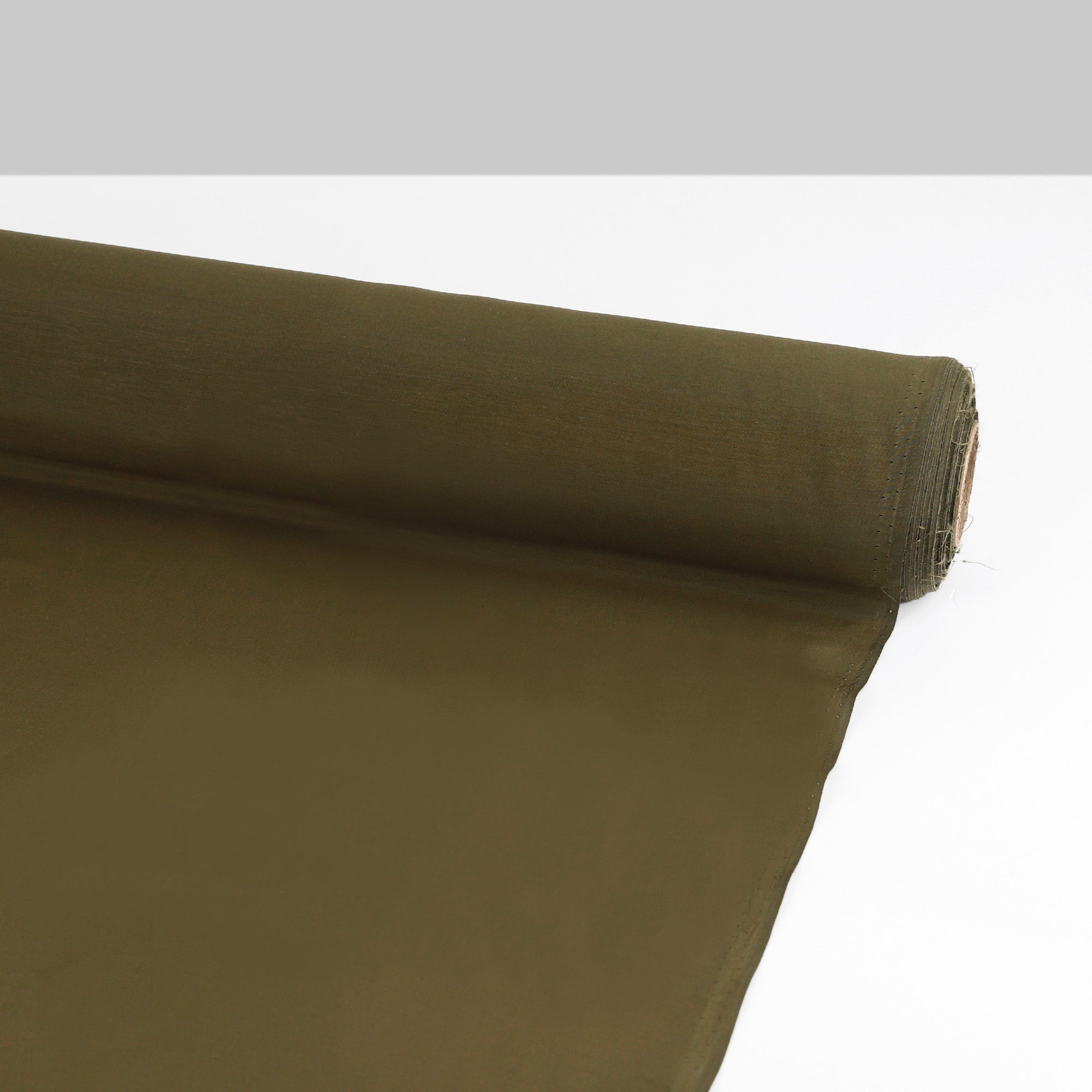 Silk Cotton Voile - Moss
