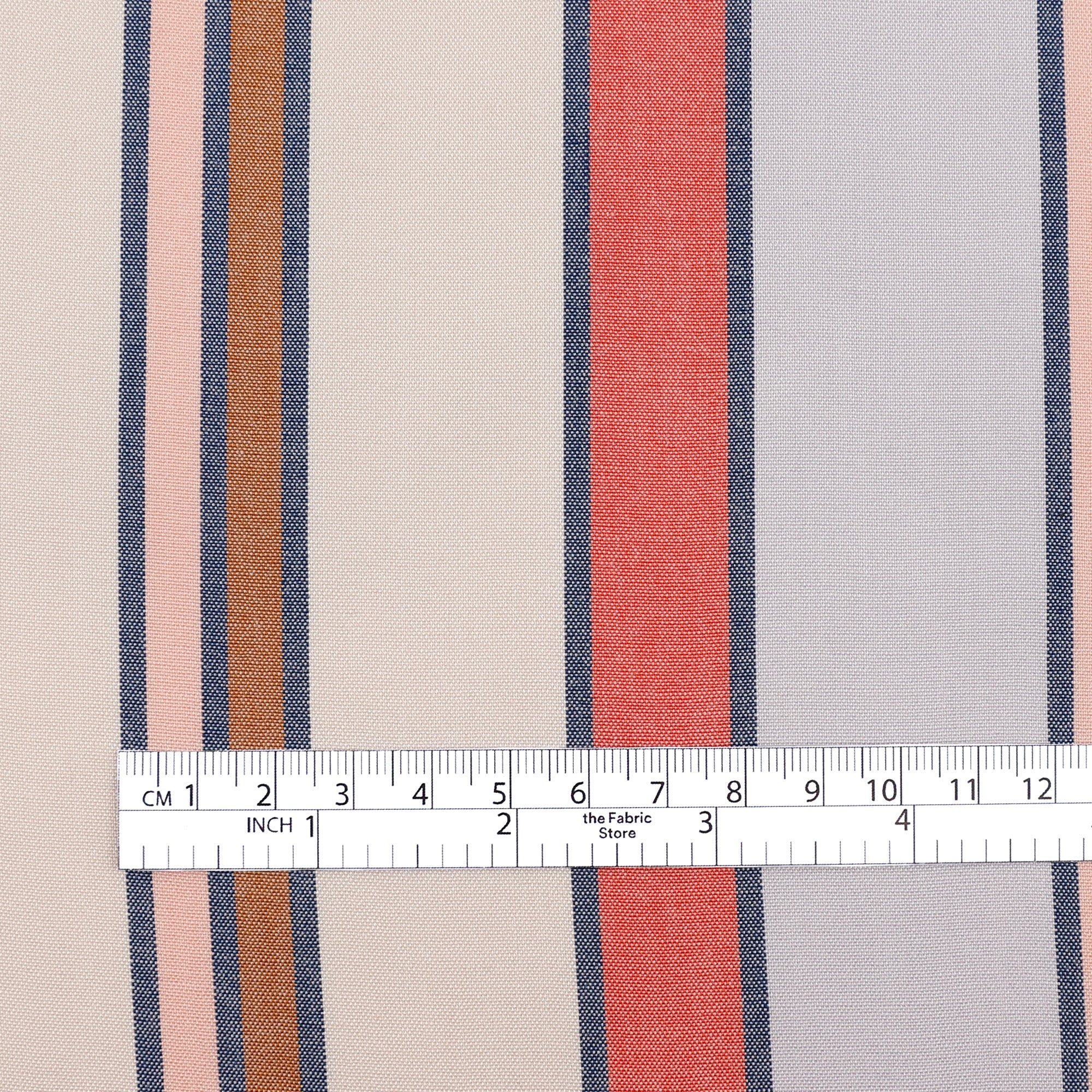 Awning Stripe Viscose - Seaside
