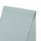 Wide Organic Cotton Rib - Duck Egg