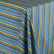 Multi Stripe Stretch Cotton Sateen - Day