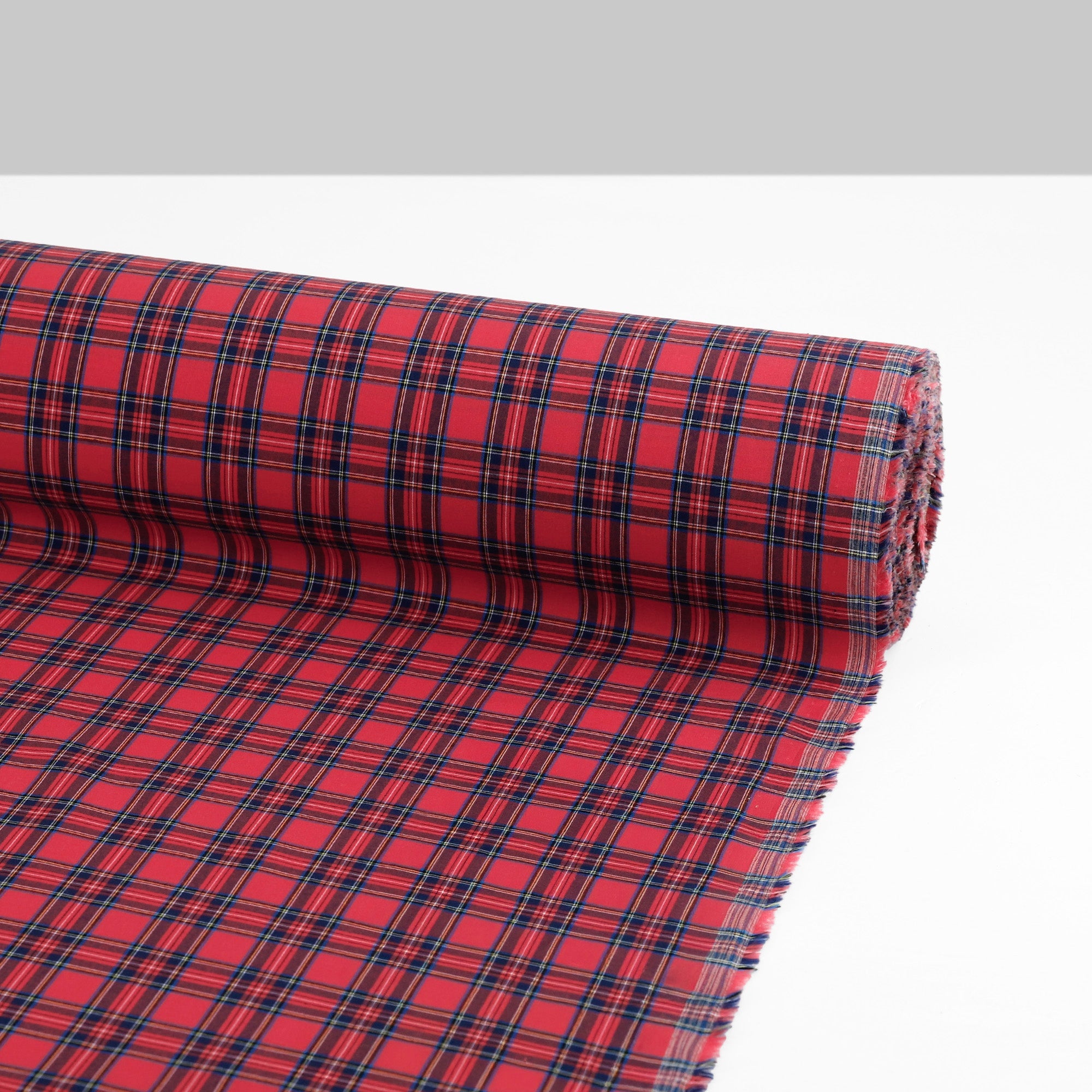 Lightweight Cotton Plaid - Red Mix