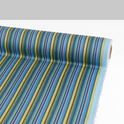 Multi Stripe Stretch Cotton Sateen - Day