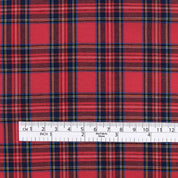 Lightweight Cotton Plaid - Red Mix
