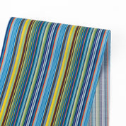 Multi Stripe Stretch Cotton Sateen - Day