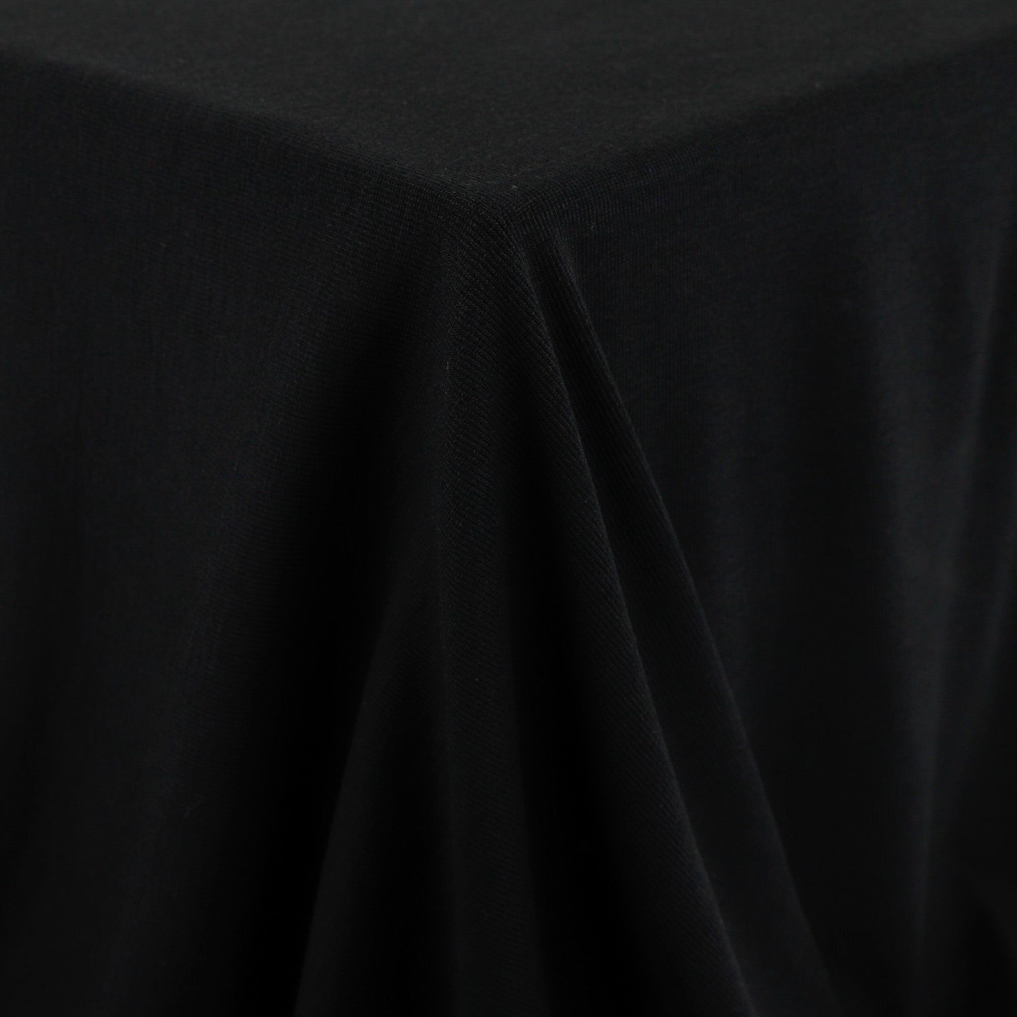 Heavyweight Stretch ZQ Merino 2x1 Rib - Black