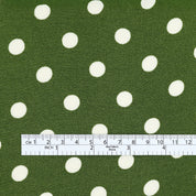 Viscose Crepe - Field Polka Dot