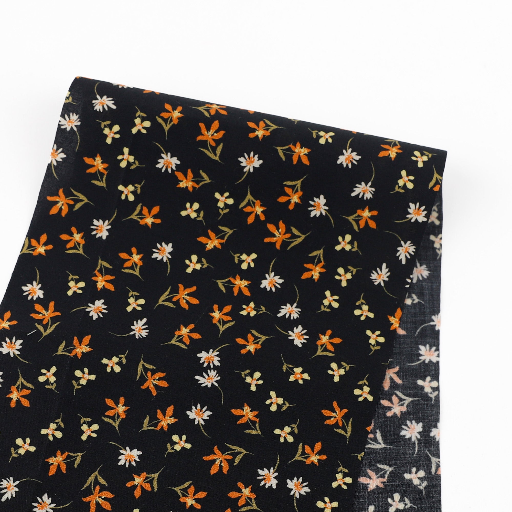 Garden Scatter Cotton - Black/Multi