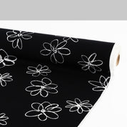 Viscose Crepe - Crayon Flowers