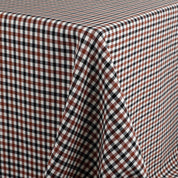 Country Plaid Wool Blend - Brown/Black