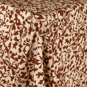 Floral Vines Organic Cotton - Maple
