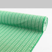Cotton Poly Gingham - Kelly Green