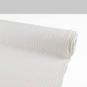 Wide Piqué Cotton Rib - Snow