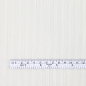 Wide Piqué Cotton Rib - Snow