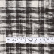 Brushed Plaid Cotton - Stone
