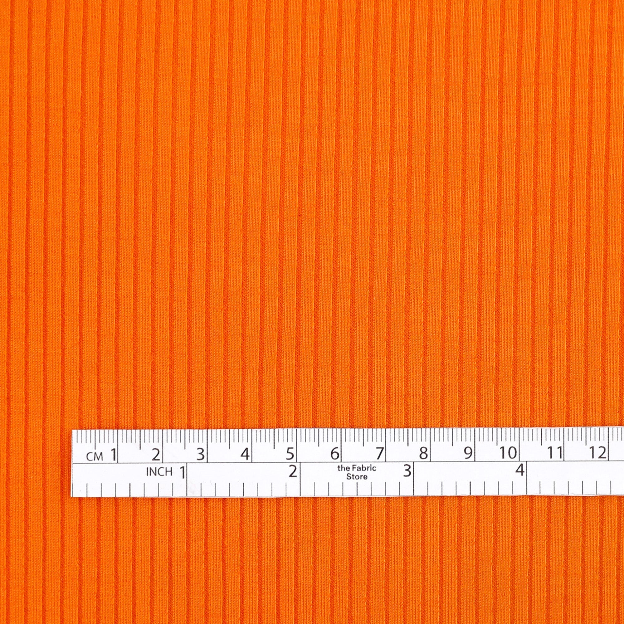 Tencel Stretch Rib - Carrot