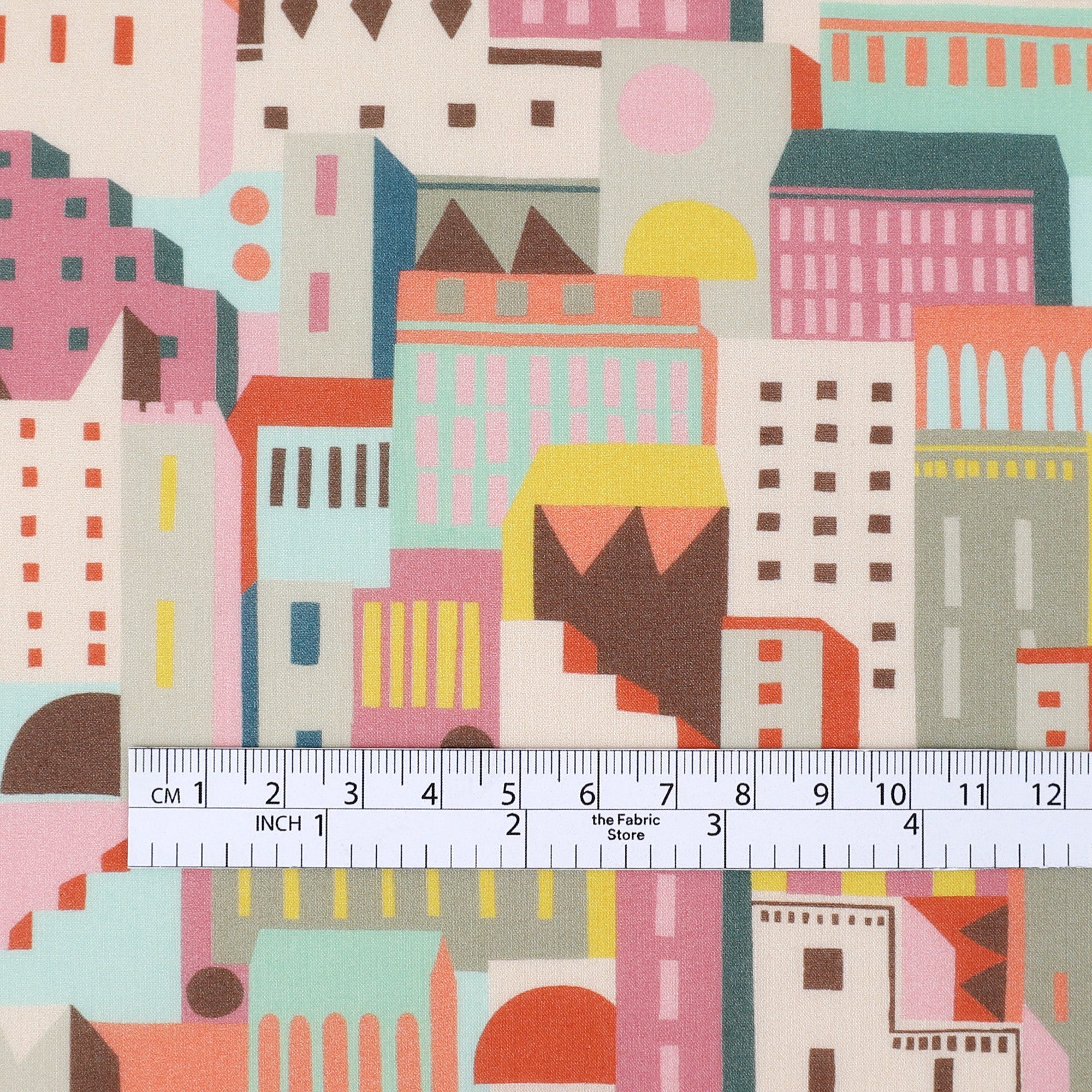 Liberty Tana Lawn - Patchwork Town/C